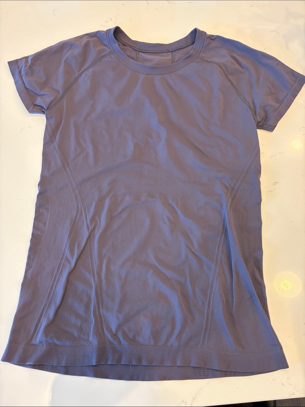 Athleta Short-Sleeve Active Tee in Lavender